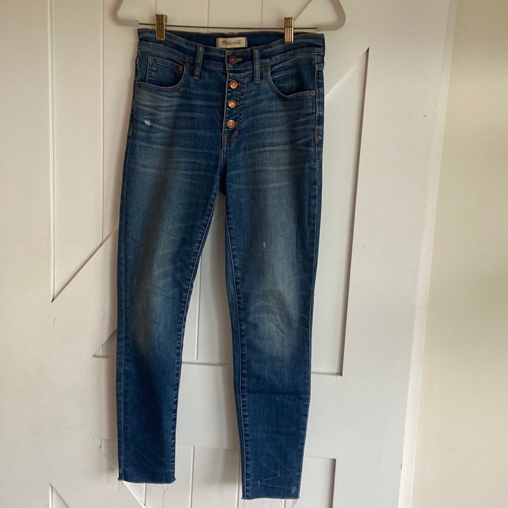 Madewell 9” High Riser Skinny Skinny Jeans